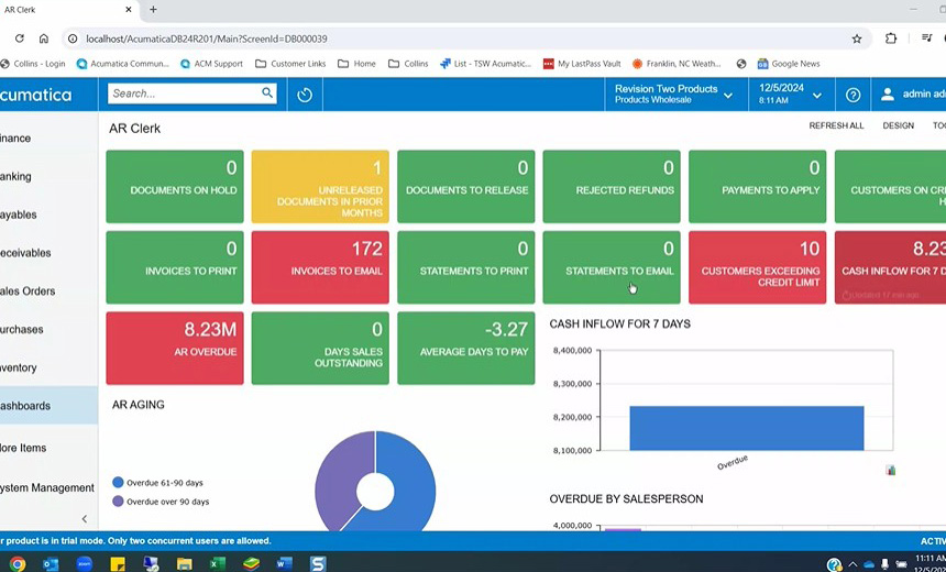 automation schedules demo - Transitioning From GP To Acumatica